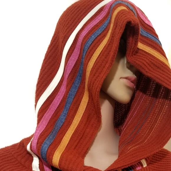 Self Esteem | Multicolor Hooded Pullover Top - Picture 3 of 4